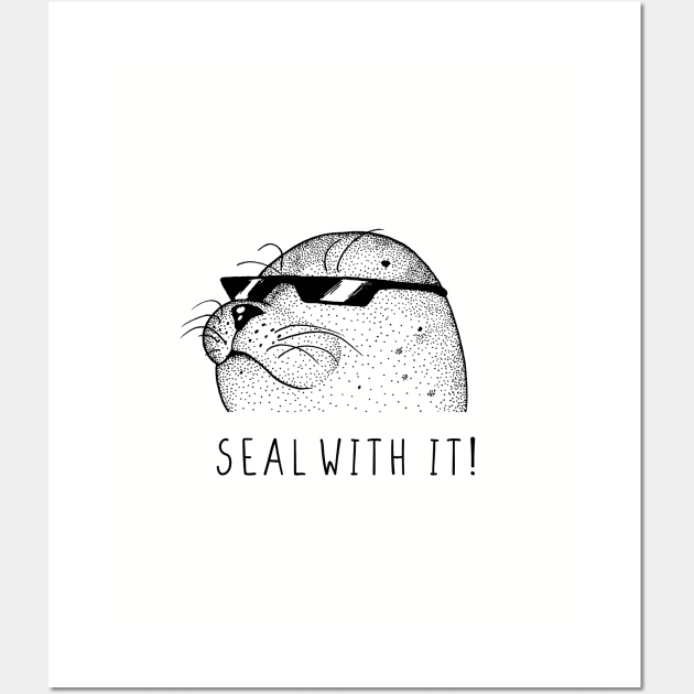 Seal with it Wall Art by popcornpunk